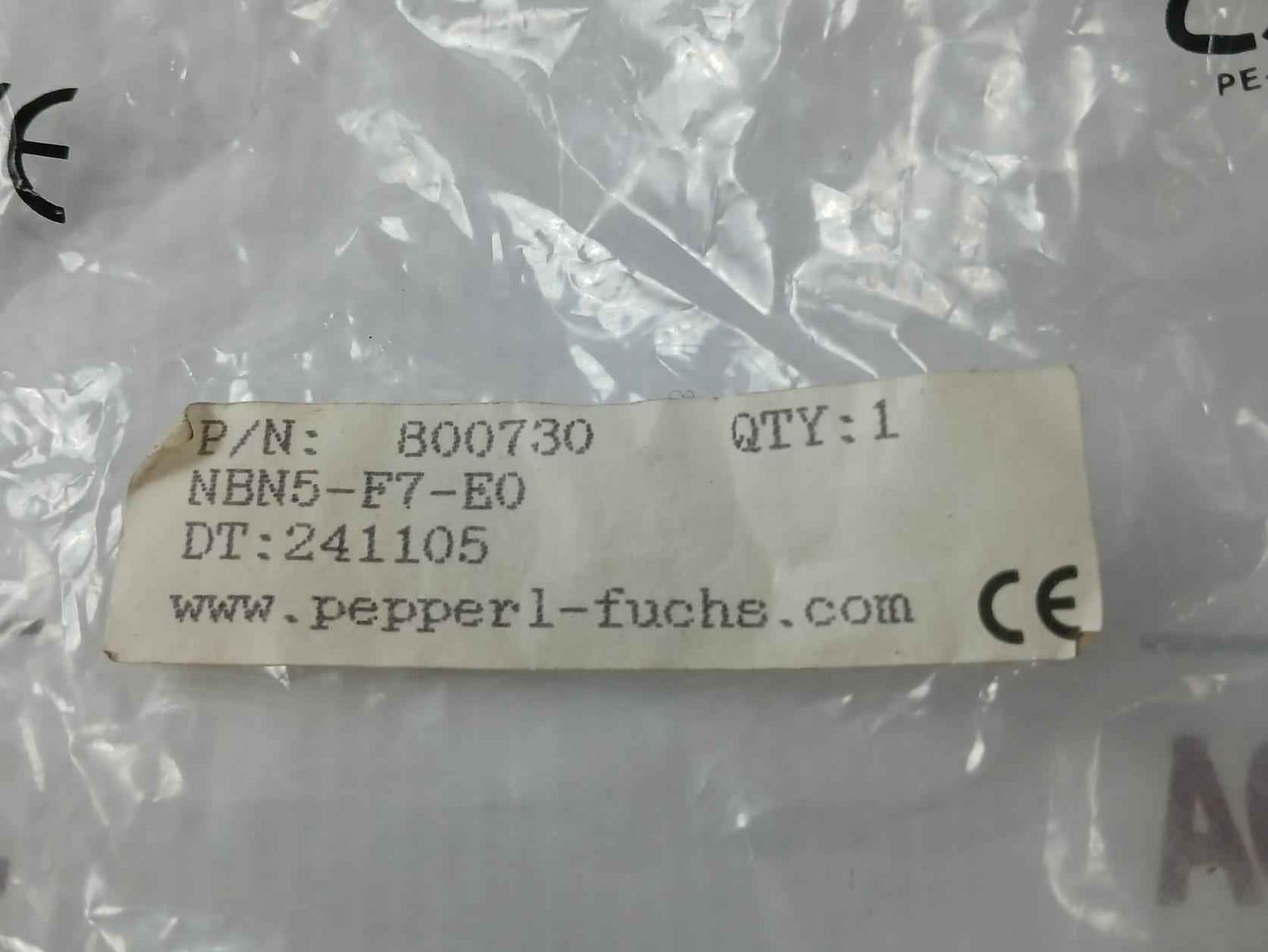 Pepperl+Fuchs Nbn5-f7-e0 Inductive Sensor 2 Meter 800730 10-30V 100Ma