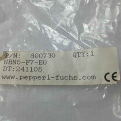 Pepperl+Fuchs Nbn5-f7-e0 Inductive Sensor 2 Meter 800730 10-30V 100Ma