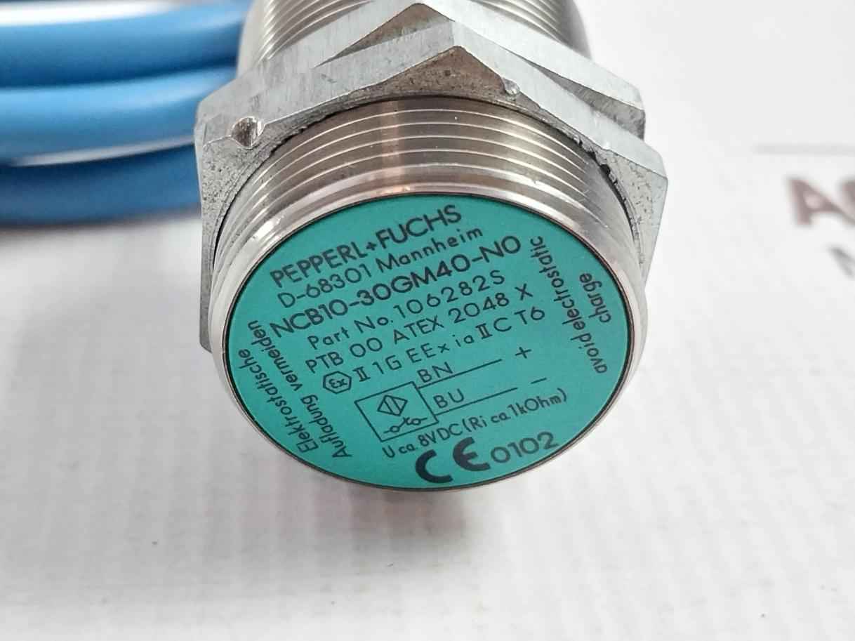 Pepperl+Fuchs Ncb10-30Gm40-n0 Proximity Inductive Sensor With Cable 2-meter