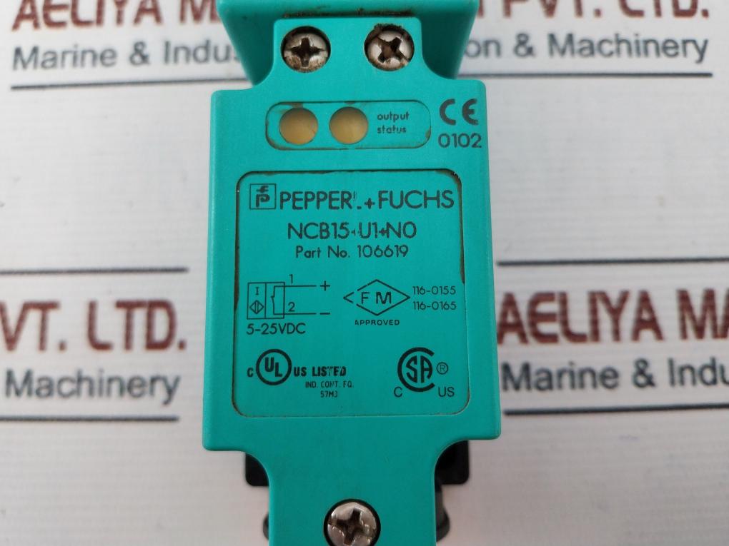 Pepperl+Fuchs Ncb15+U1+N0 106619 Inductive Sensor