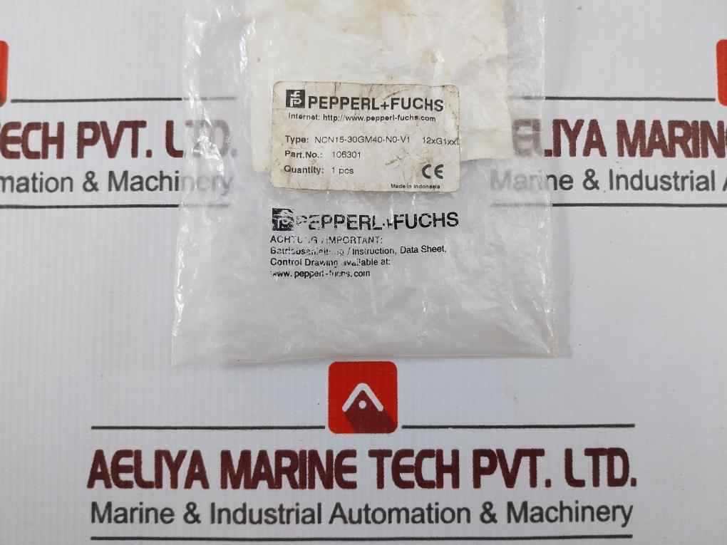 Pepperl+Fuchs Ncn15-30Gm40-n0-v1 Inductive Proximity Sensor 8 Vdc 106301S