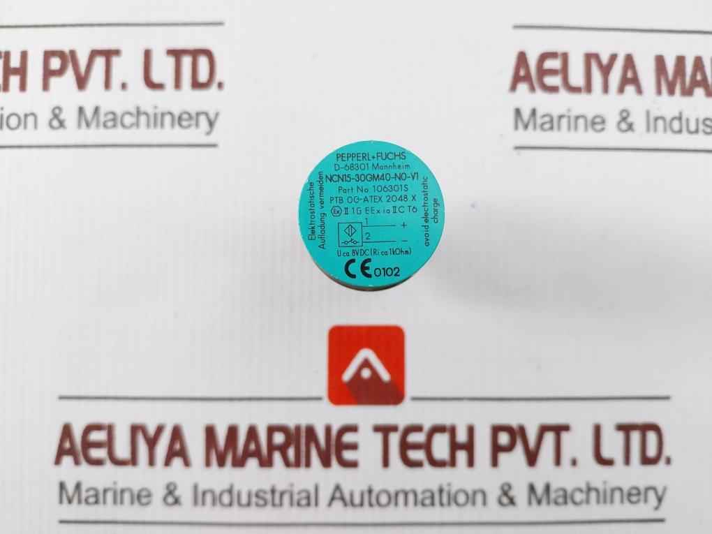 Pepperl+Fuchs Ncn15-30Gm40-n0-v1 Inductive Proximity Sensor 8 Vdc 106301S