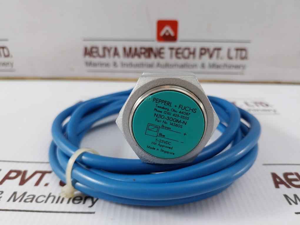 Pepperl+Fuchs Nj10-30Gm-n Proximity Sensor 2-meter 5-25Vdc