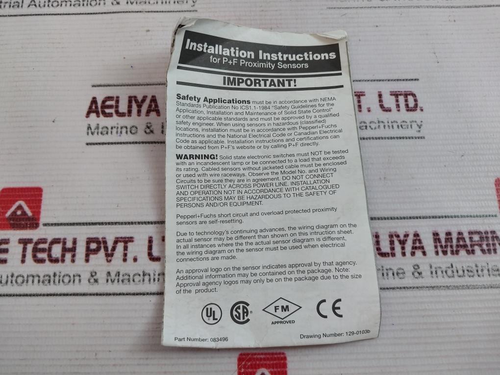 Pepperl+Fuchs Nj15-30Gkk-n Inductive Sensor 083496