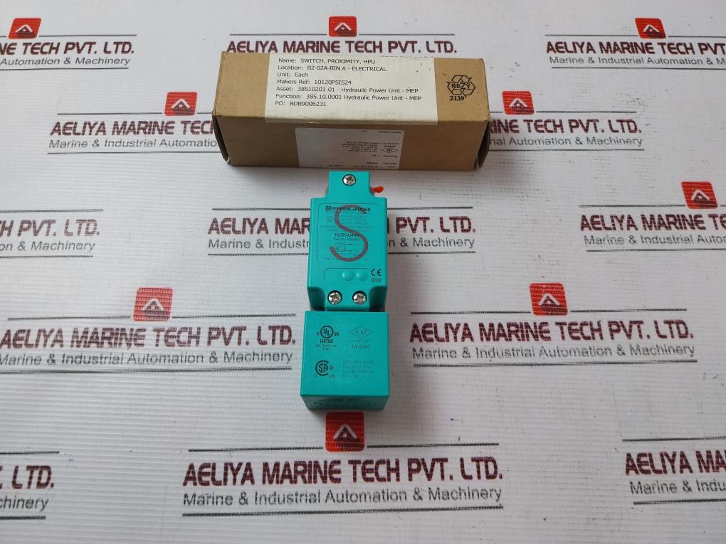Pepperl+Fuchs Nj15S+U4+N Proximity Switch Sensor 106680 10120Psis24