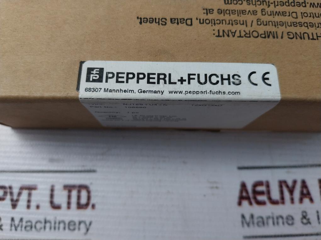Pepperl+Fuchs Nj15S+U4+N Proximity Switch Sensor 106680 10120Psis24