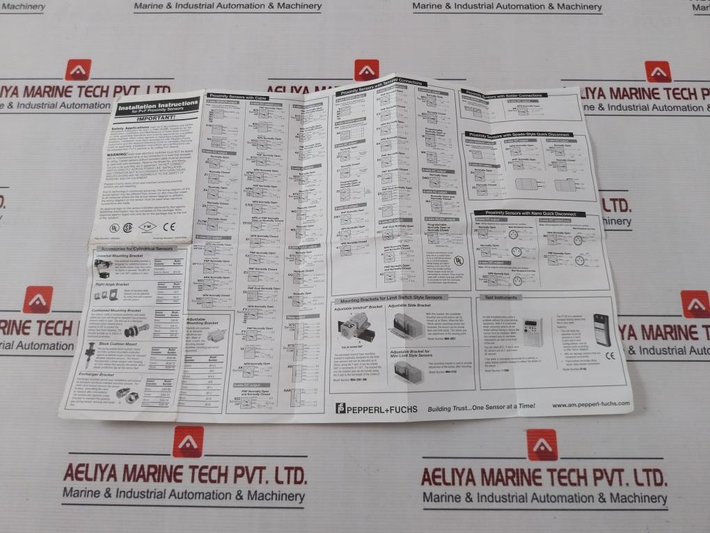 Pepperl+Fuchs Nj2-12Gm40-e2 Proximity Sensor With Cable