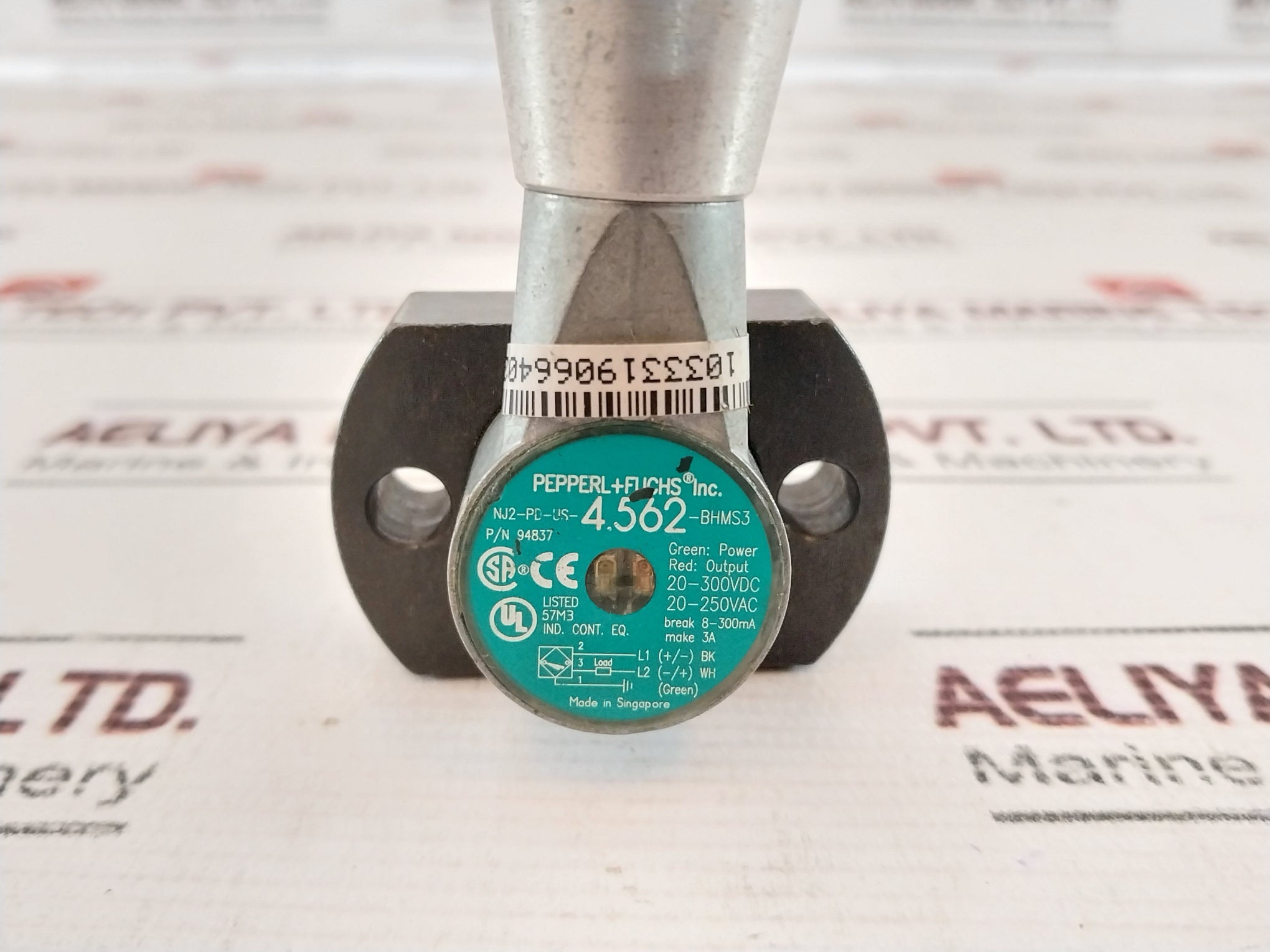 Pepperl+fuchs NJ2-PD-US-4.562-BHMS3 Proximity Inductive Sensor 20-250vac