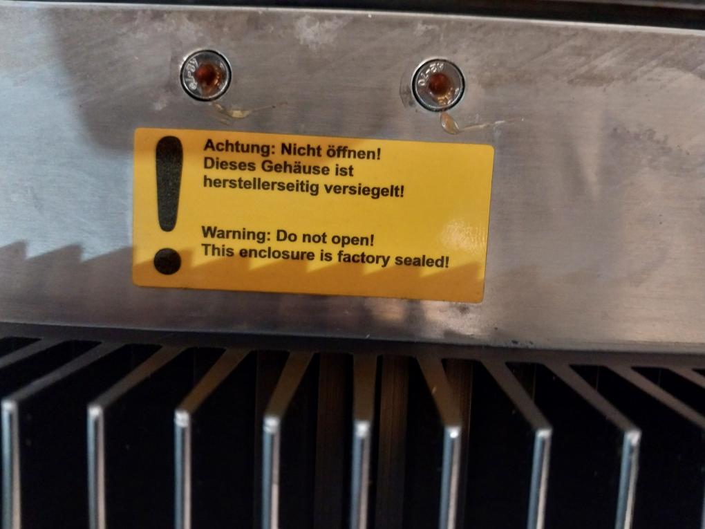 Pepperl+Fuchs Rm519T-j-nb Control Panel For Rmg 600Ltr 265653-0529