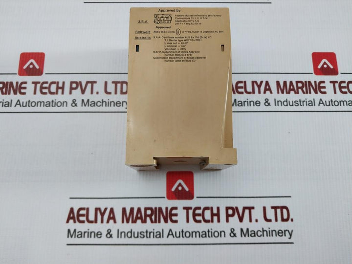 Pepperl+Fuchs Transformer Isolated Repeater We77/Ex-tr01
