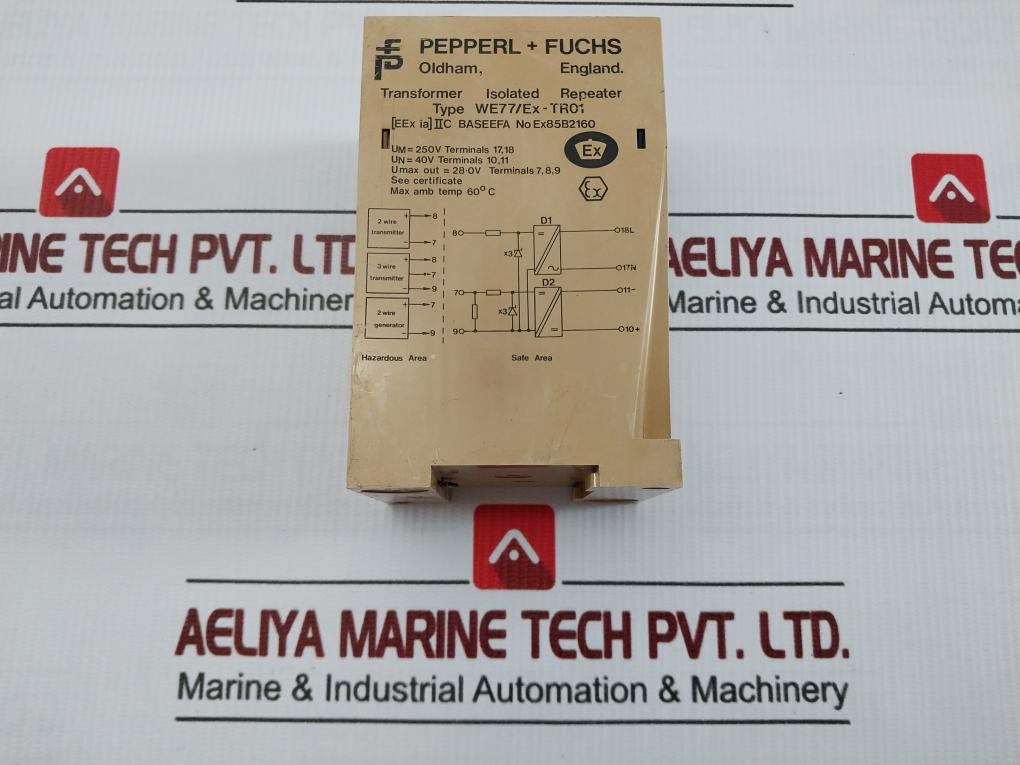 Pepperl+Fuchs Transformer Isolated Repeater We77/Ex-tr01