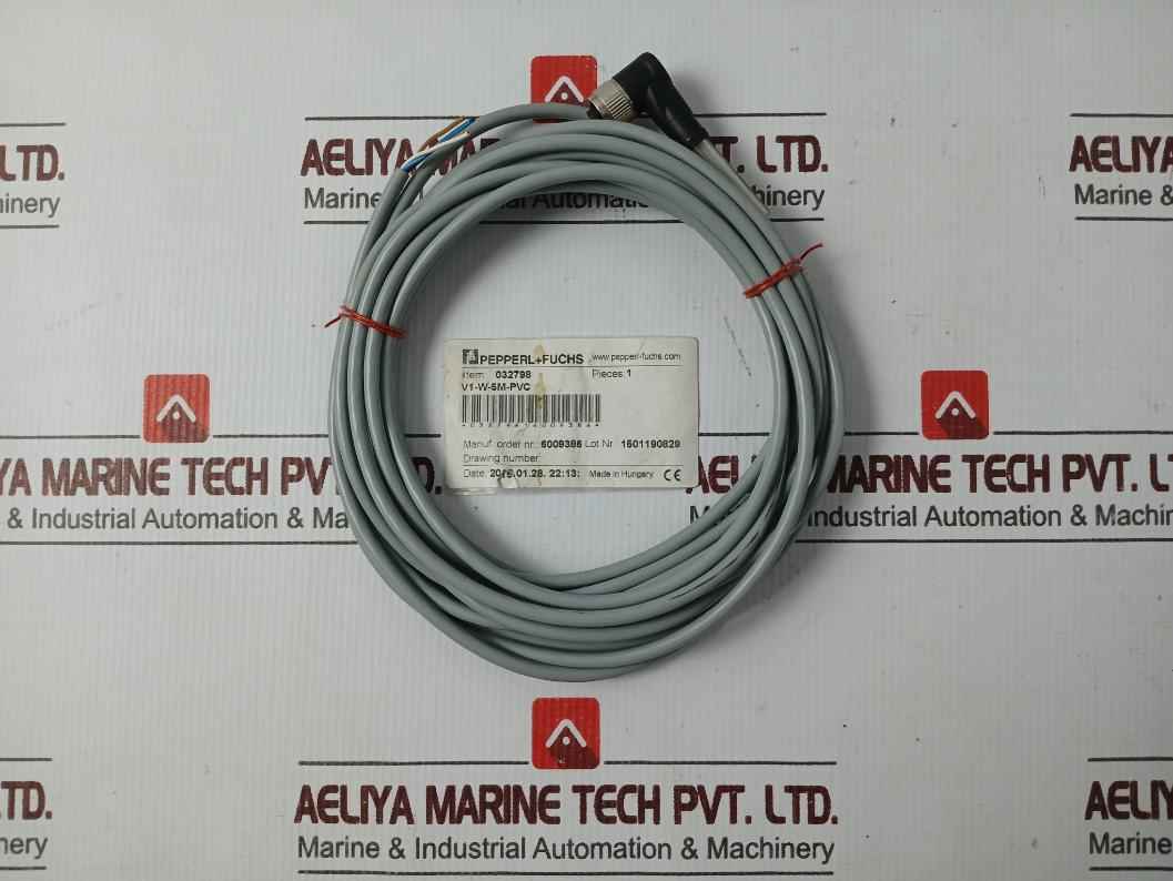 Pepperl+Fuchs V1-w-5M-pvc Connector Cable 032798