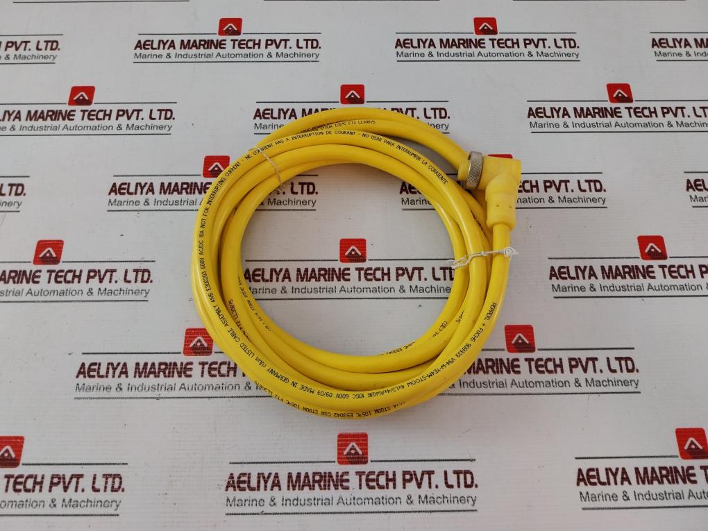 Pepperl+Fuchs V94-w-ye4M-stoow Cable Cordset 4 Meter