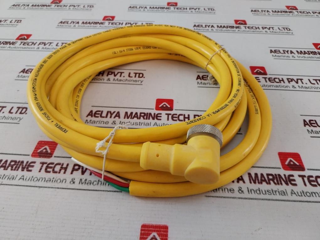 Pepperl+Fuchs V94-w-ye4M-stoow Cable Cordset 4 Meter