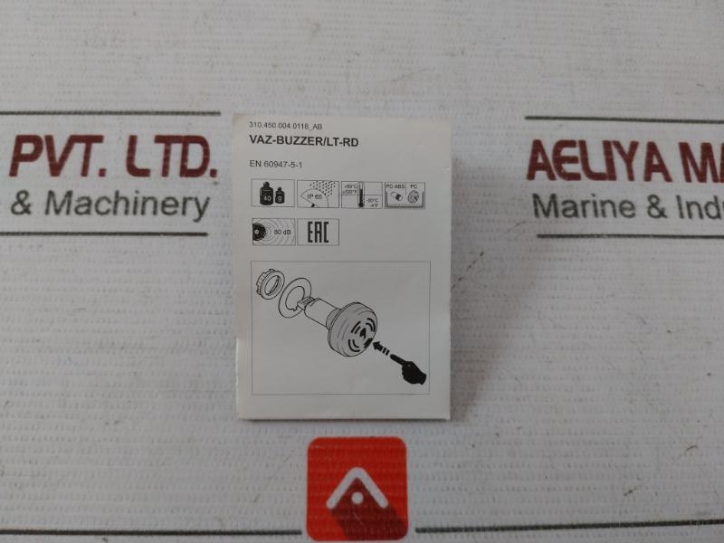 Pepperl+Fuchs Vaz-buzzer/Lt-rd Buzzer Indicator 24V Dc Ip65 50C 01155201