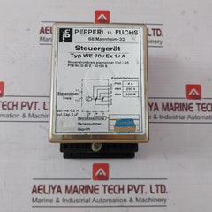 Pepperl+Fuchs We70/Ex1/A Intrinsically Safe Control Unit 220V 4A 500W