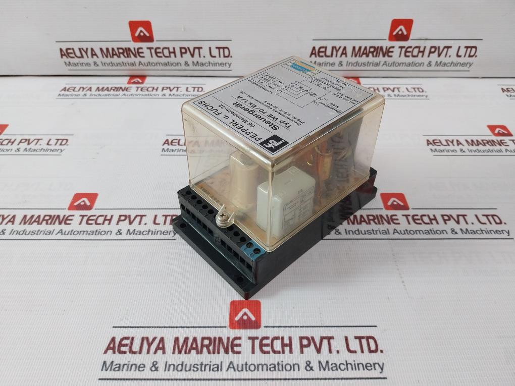 Pepperl+Fuchs We70/Ex1/A Intrinsically Safe Control Unit 220V 4A 500W