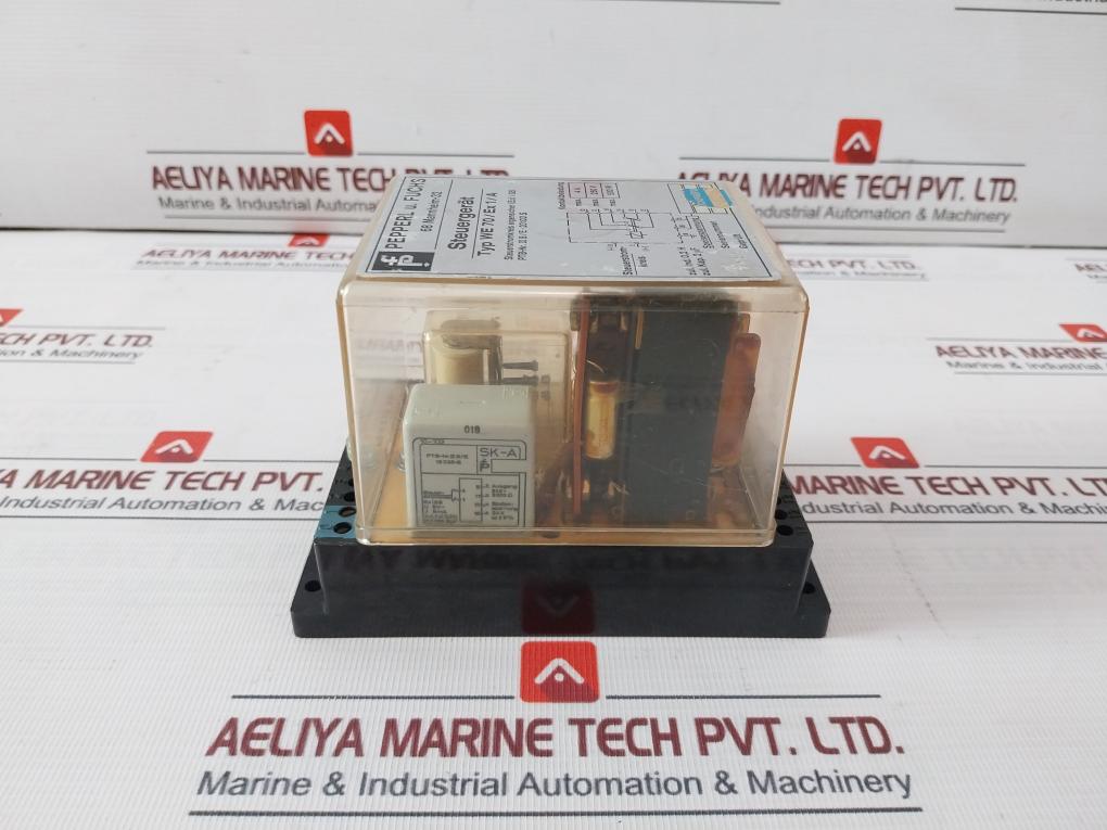 Pepperl+Fuchs We70/Ex1/A Intrinsically Safe Control Unit 220V 4A 500W