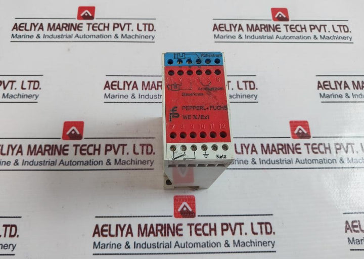 Pepperl+Fuchs We 74/Ex1 Isolation Amplifier Switch Relay 220V/50Hz