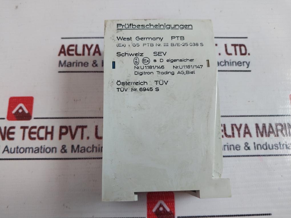 Pepperl+Fuchs We 74/Ex1 Isolation Amplifier Switch Relay 220V/50Hz