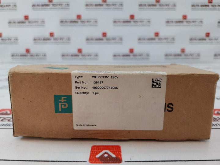 Pepperl+Fuchs We77/Ex-1 Isolated Switch Amplifier 129197