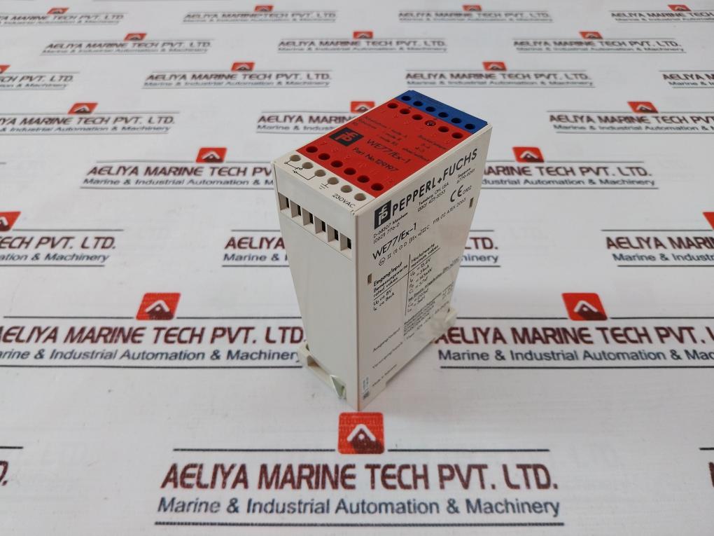 Pepperl+Fuchs We77/Ex-1 Isolated Switch Amplifier 129197 – Aeliya