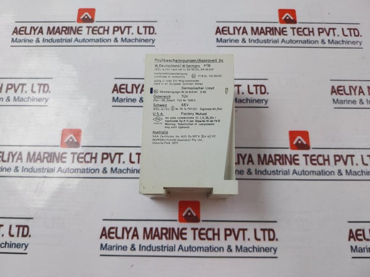 Pepperl+Fuchs We 77/Ex1-2U Isolated Switch Amplifier Relay 06341S