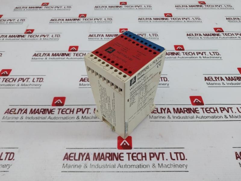 Pepperl+Fuchs We77/Ex1-2U Switch Amplifier 18151708857076