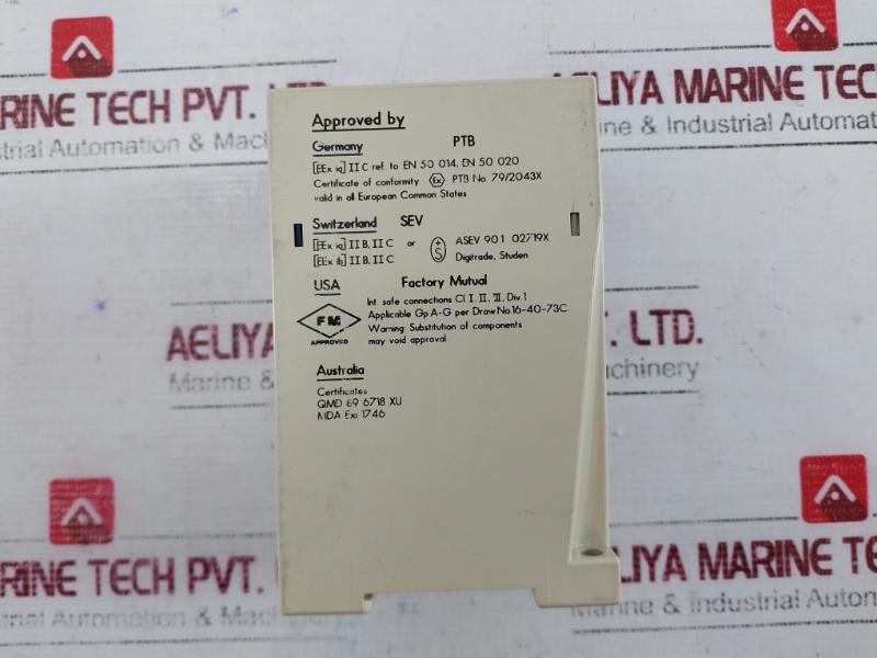 Pepperl+Fuchs We77/Ex1-2U Switch Amplifier 18151708857076