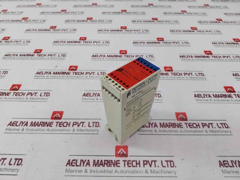 Pepperl+Fuchs We77/Ex1 Switch Amplifier 01544S 220Vac