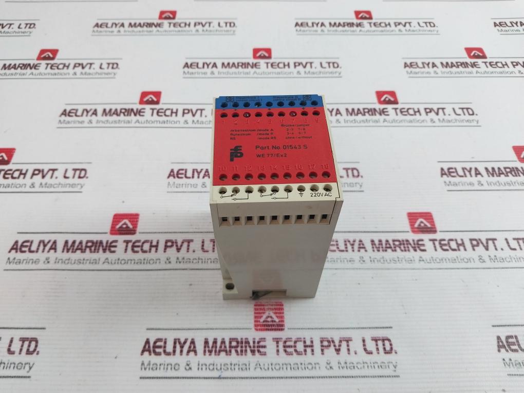 Pepperl+Fuchs We 77/Ex2 Isolated Switch Amplifier 01543 S
