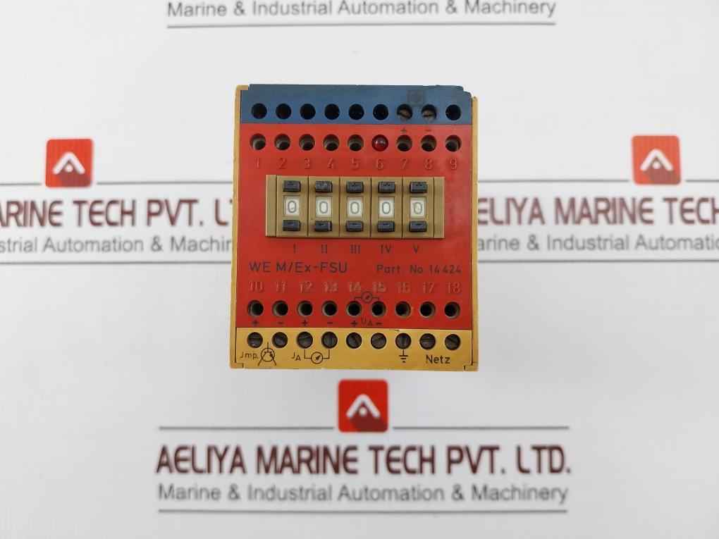 Pepperl+Fuchs Wem/Ex-fsu Frequency Converter 110Vac 0–20 Ma