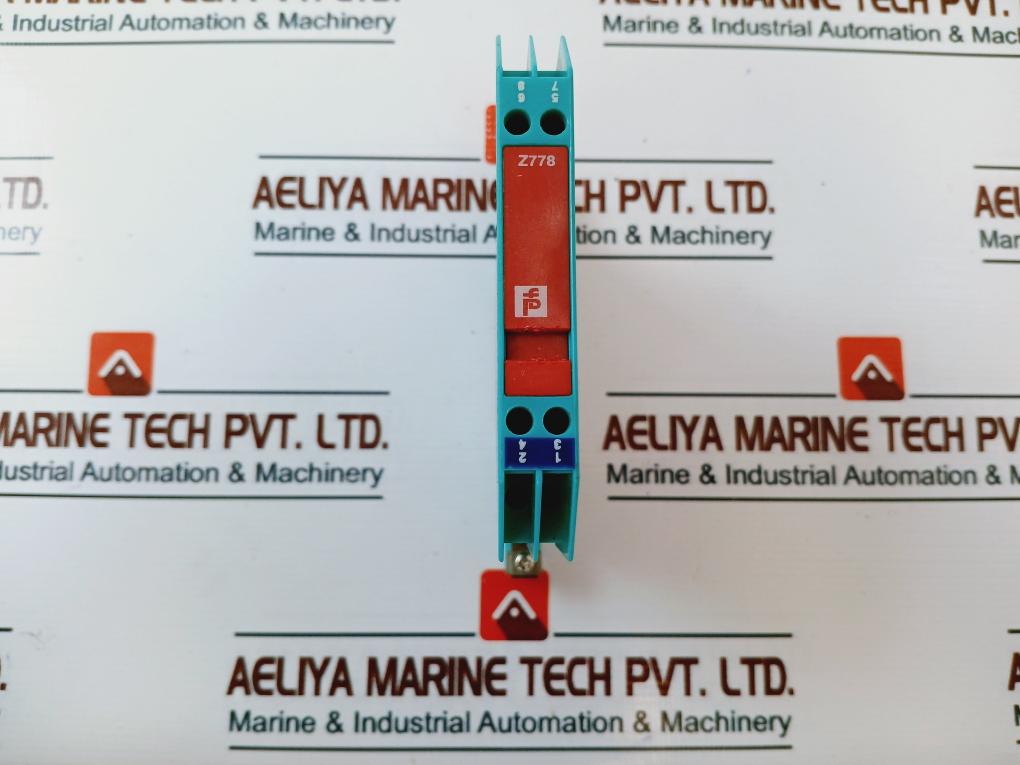 Pepperl+Fuchs Z-series Z778 Safe Snap Barrier 71804 Ip20 250V 46Ma