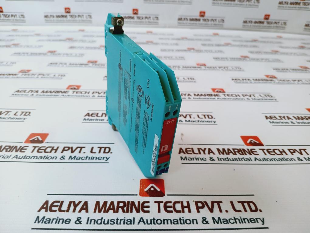 Pepperl+Fuchs Z-series Z778 Safe Snap Barrier 71804 Ip20 250V 46Ma