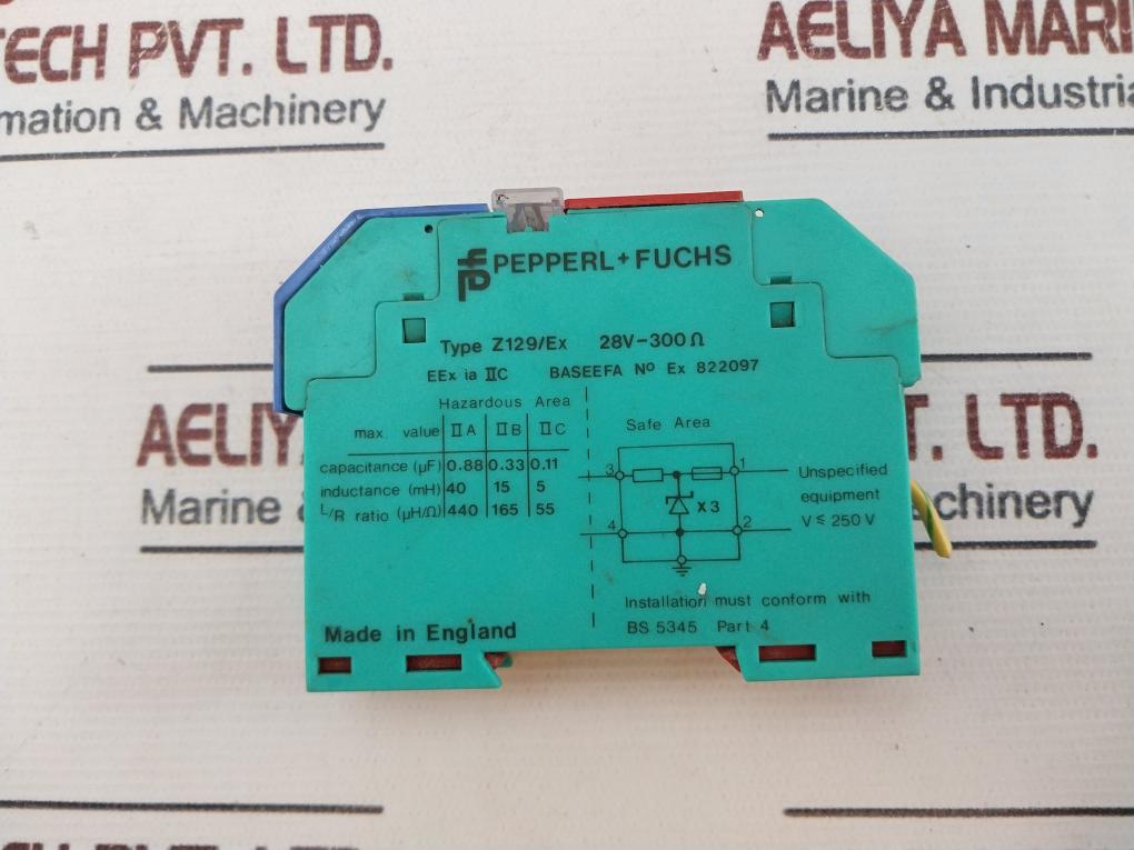 Pepperl+Fuchs Z129/Ex Level Sensor Barrier