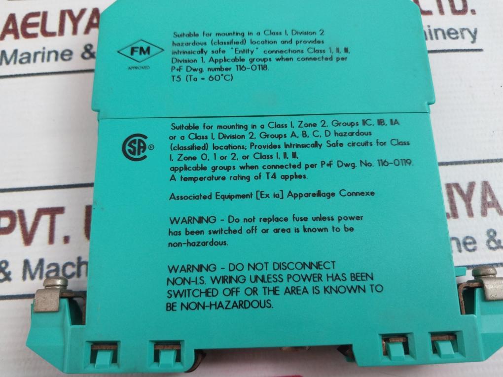 Pepperl+Fuchs Z787.F Safe Snap Barrier 72178