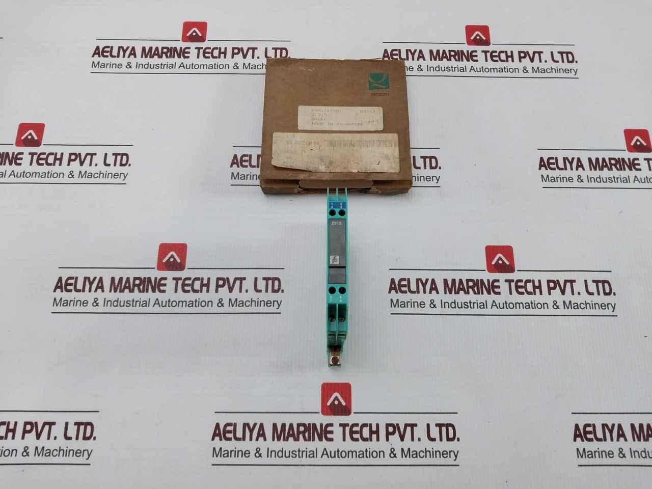 Pepperl+Fuchs Z915 Zener Barrier Din Rail Mount 15V,153Ma,250V