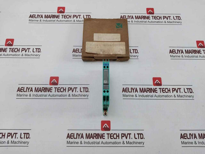 Pepperl+Fuchs Z915 Zener Barrier Din Rail Mount 15V,153Ma,250V