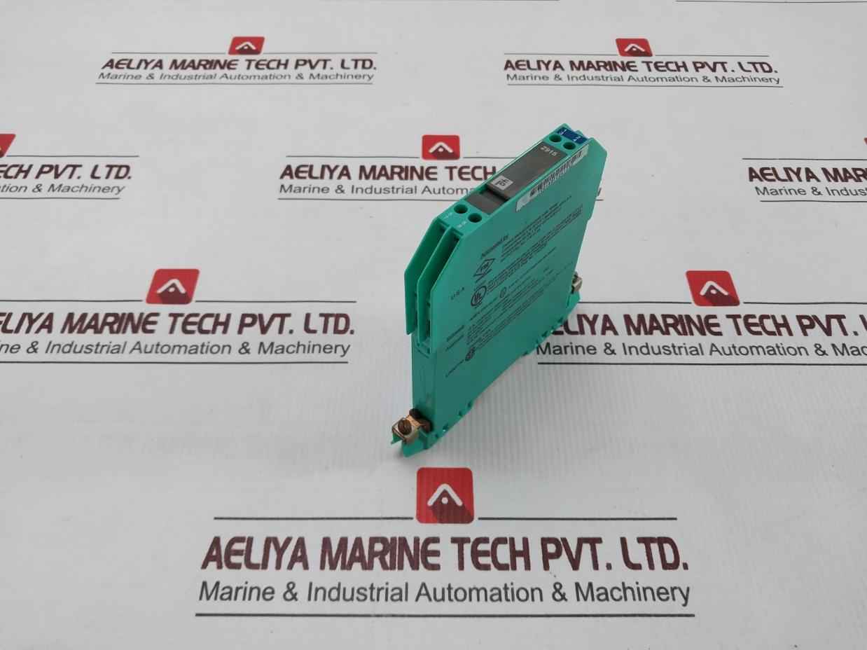 Pepperl+Fuchs Z915 Zener Barrier Din Rail Mount 15V,153Ma,250V