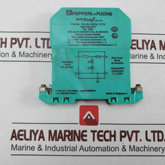Pepperl+Fuchs Z915 Zener Barrier Din Rail Mount 15V,153Ma,250V