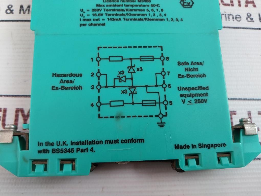 Pepperl+Fuchs Z967 Safe Snap Barrier 71860