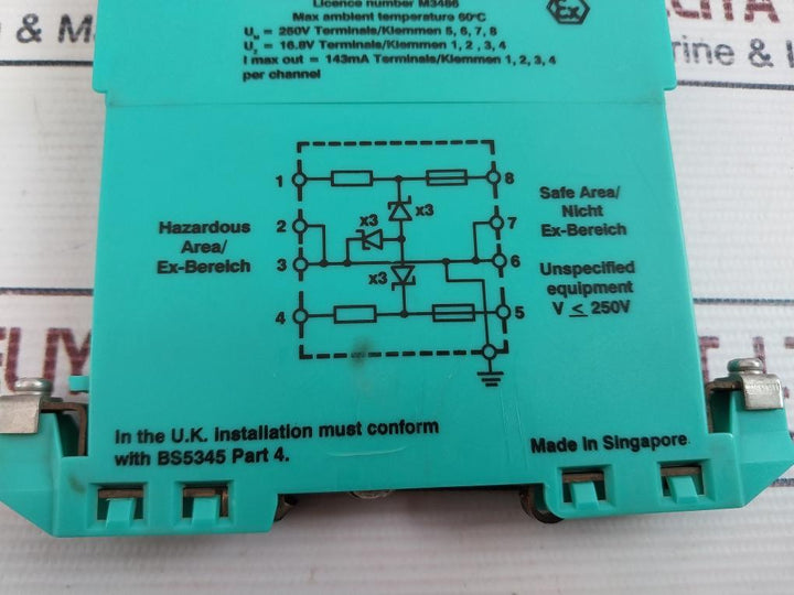 Pepperl+Fuchs Z967 Safe Snap Barrier 71860
