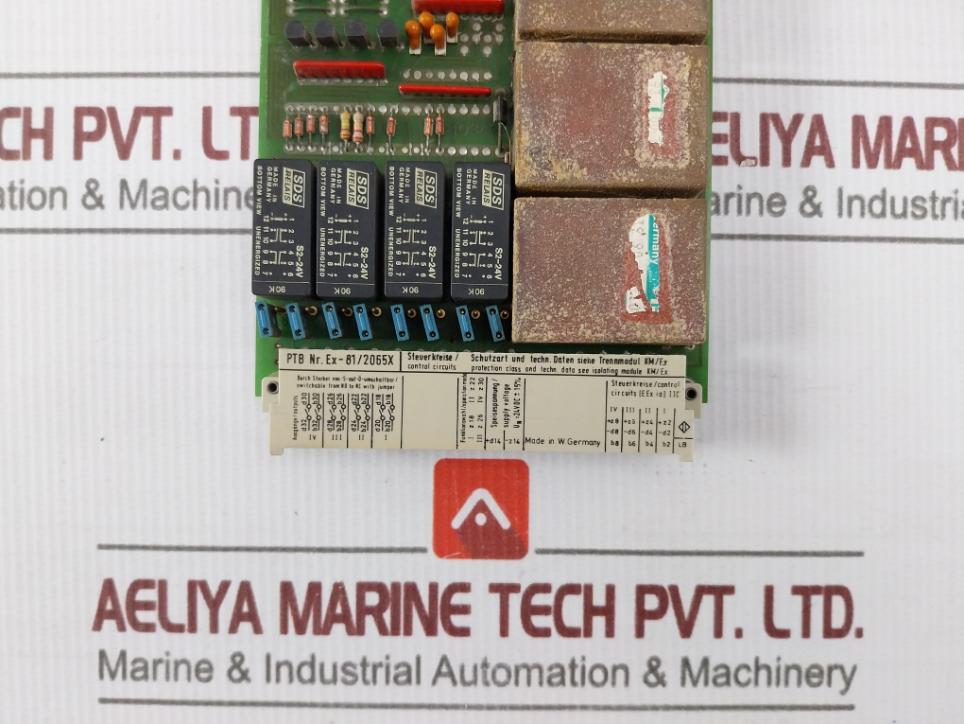 Pepperl+Fuchs Eg4-r Switch Amplifier 24Vdc 5-1034C A