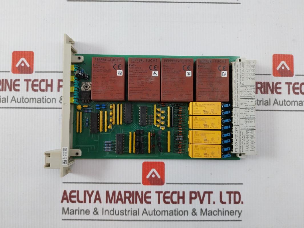 Pepperl+Fuchs Eg4-r Switch Amplifier Module 24Vdc.