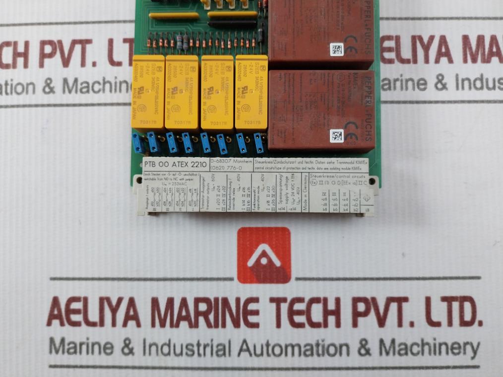 Pepperl+Fuchs Eg4-r Switch Amplifier Module 24Vdc.