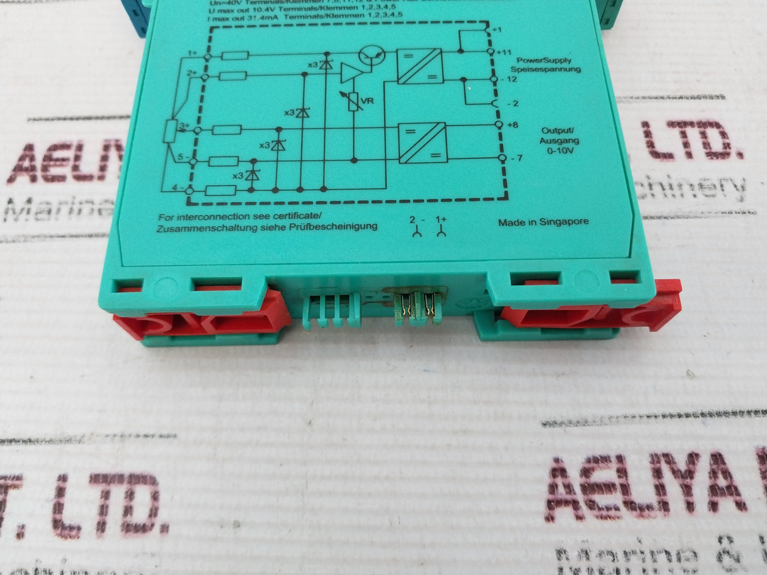 Pepperl+Fuchs Kfd2-pt2-ex1 Potentiometer Amplifier 250V 40V