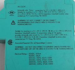 Pepperl+Fuchs Kfu8-ufc-ex1.D Frequency Converter With Trip Value Ac 253V 2A
