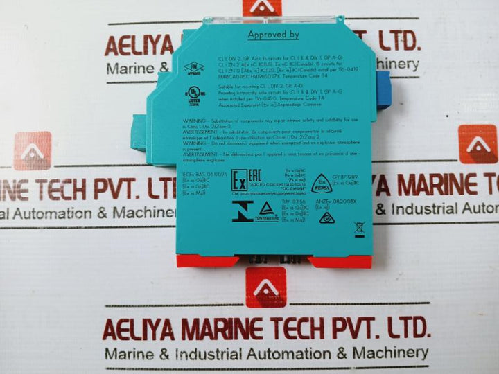 Pepperl+fuchs Kcd2-sr-ex1.lb 1-channel Isolated Barrier Switch Amplifier 216712