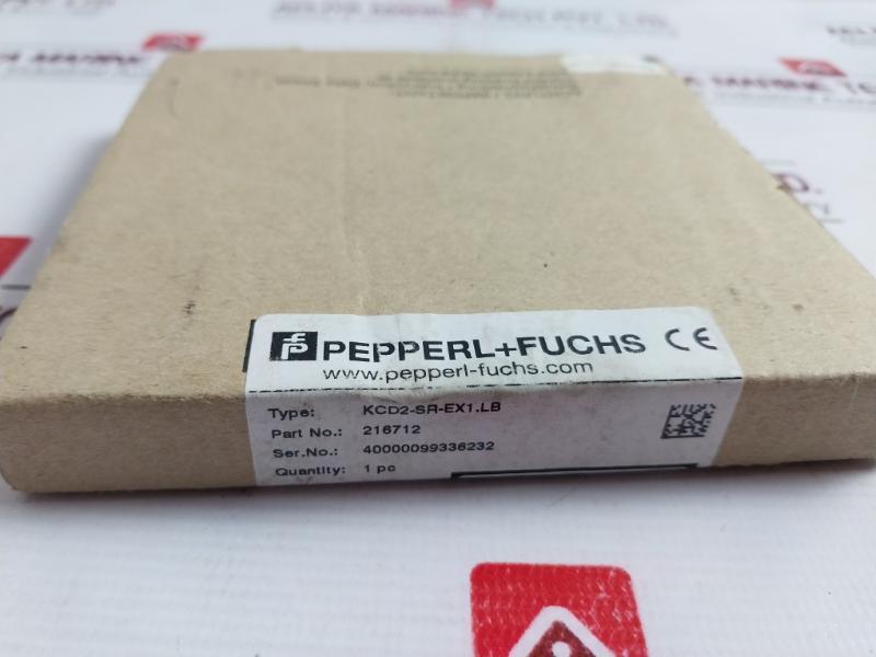 Pepperl+fuchs Kcd2-sr-ex1.lb K-system Repeater Power Supply Pf06cert0972 X