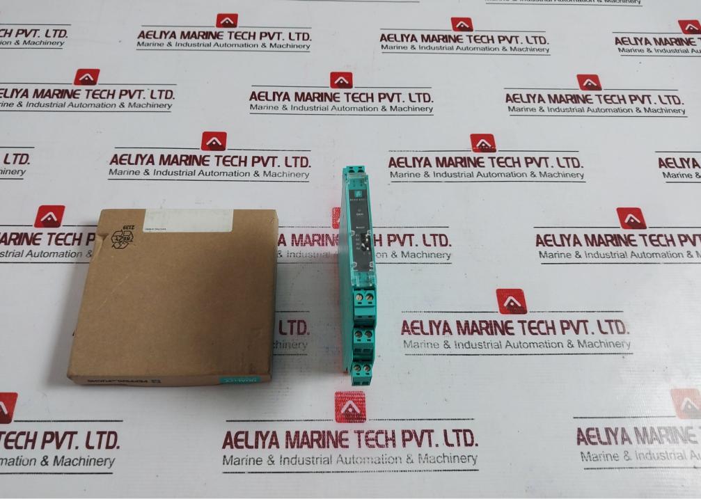 Pepperl+fuchs Kcd2-stc-1 K-system Module Safety Barrier 202927 Dc 19-30v, 45-35m